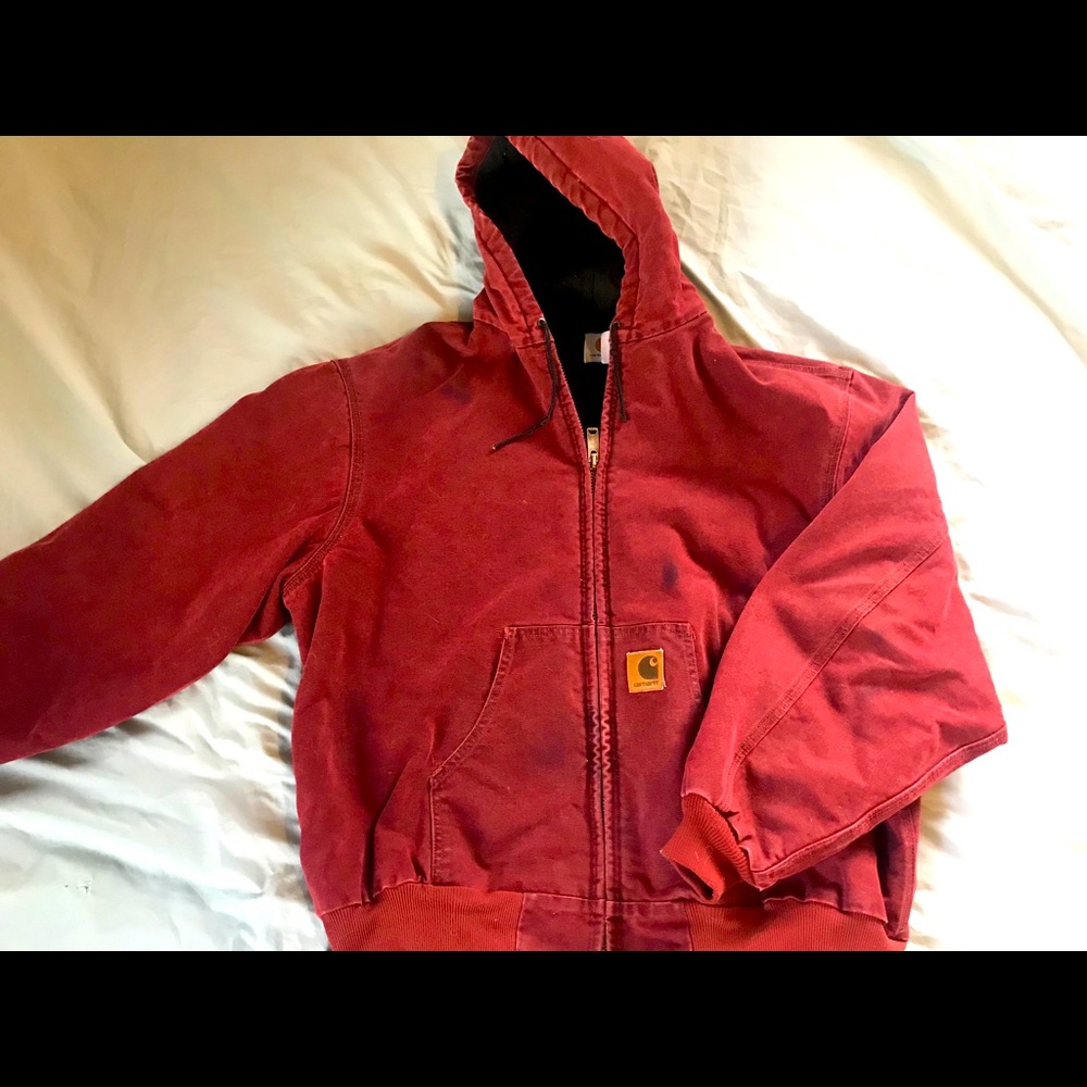 Carhartt Jacket - Fall/Winter - men’s large - red